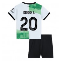 Dětský Fotbalový dres Liverpool Diogo Jota #20 2023-24 Venkovní Krátký Rukáv (+ trenýrky)